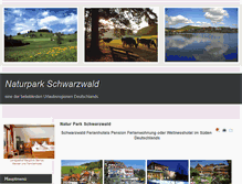 Tablet Screenshot of natur-park.de
